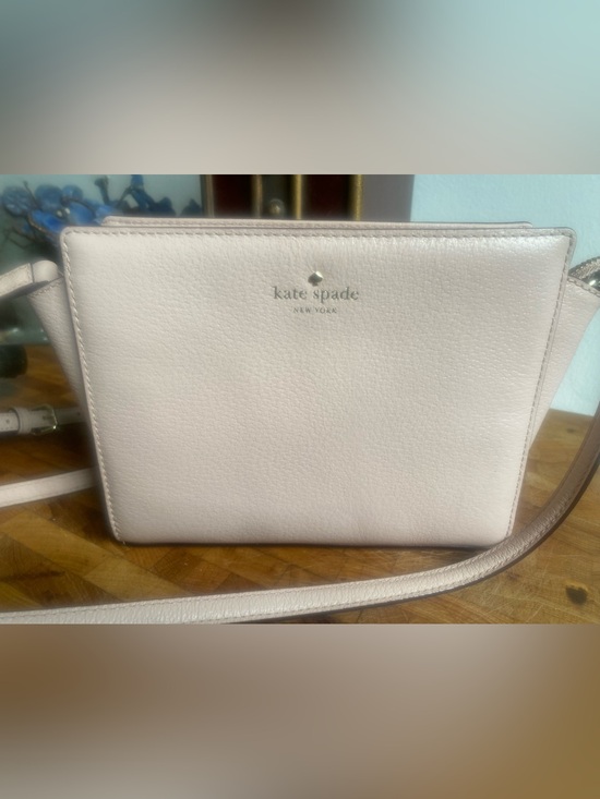kate spade Handbags - kate spade Blush Pink Pebbled Leather Shoulder Bag